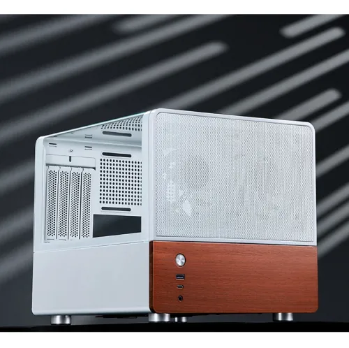 Case JONSBO V12 White – M-ATX/ITX| GPU 260mm| Kính 270°